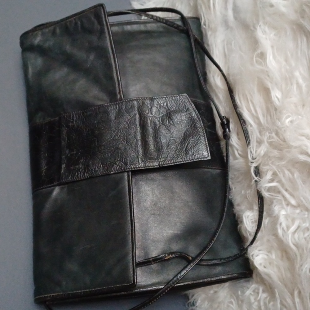 Vintage Susan Gail Leather Clutch